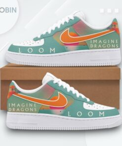 Imagine Dragons Air Force 1 Shoes   Limited Edition Tour Design
