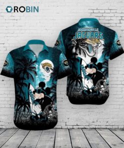 Jacksonville Jaguars Mickey Mouse Hawaiian Shirt –  Disney NFL Summer