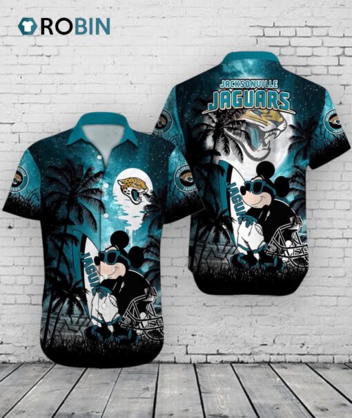 Jacksonville Jaguars Mickey Mouse Hawaiian Shirt –  Disney NFL Summer