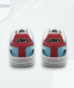 Jaws Halloween Themed Air Force 1 Shoes Horror Movie Inspired Design