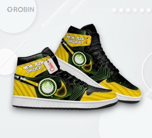 Jedi Order Custom Sneakers – Jordan 1 High Top Fan Art