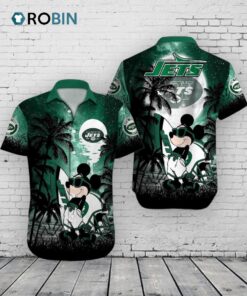 Jets Mickey Mouse Hawaiian Shirt –  Disney NFL Summer