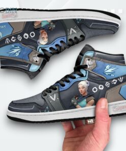 Jett Valorant Jordan 1 High – Gamer Sneakers – Custom Design Jett Valorant Jordan 1 High – Gamer Sneakers – Custom Design