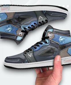 Jett Valorant Jordan 1 High Sneakers – Gamer Edition Jett Valorant Jordan 1 High Sneakers – Gamer Edition