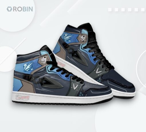 Jett Valorant Jordan 1 High Sneakers – Gamer Edition