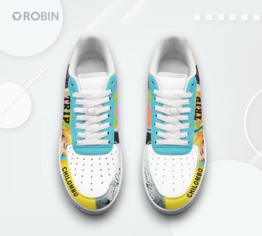 Jhene Aiko Souled Out Air Force 1 Shoes   Stylish Printed Design