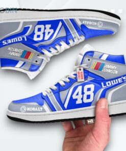Jimmie Johnson Lowe’s Jordan 1 High – #48 Racing Sneakers Jimmie Johnson Lowe’s Jordan 1 High – #48 Racing Sneakers
