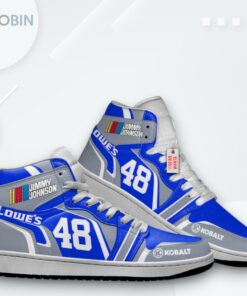 Jimmie Johnson Lowe’s Jordan 1 High – #48 Racing Sneakers