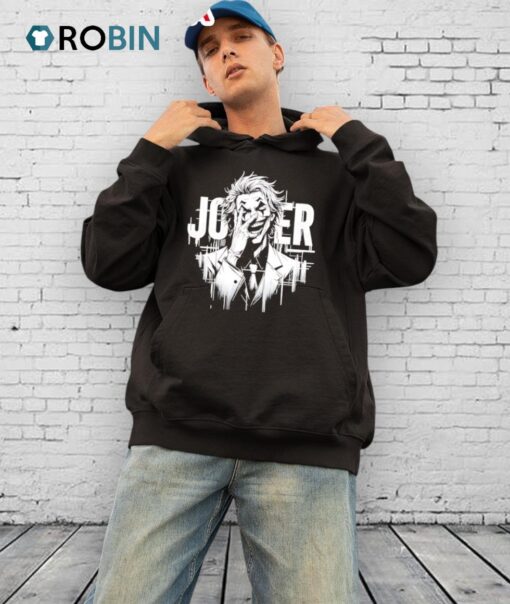 Joker Angular Black White Shirt
