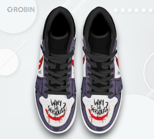 Joker Smile Jordan 1 High – Why So Serious Sneakers