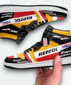 Jordan 1 High Honda RC213V Moto Sneakers – Custom Design Jordan 1 High Honda RC213V Moto Sneakers – Custom Design
