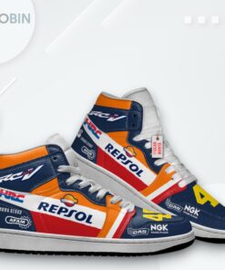 Jordan 1 High RC211V Moto Sneakers – Custom Design
