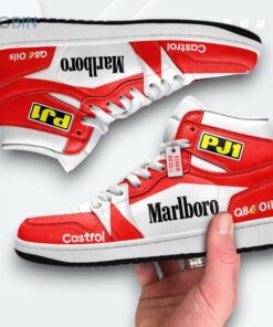 Jordan 1 High Yamaha YZR500 Custom Sneakers – Moto GP Fan Shoes Jordan 1 High Yamaha YZR500 Custom Sneakers – Moto GP Fan Shoes