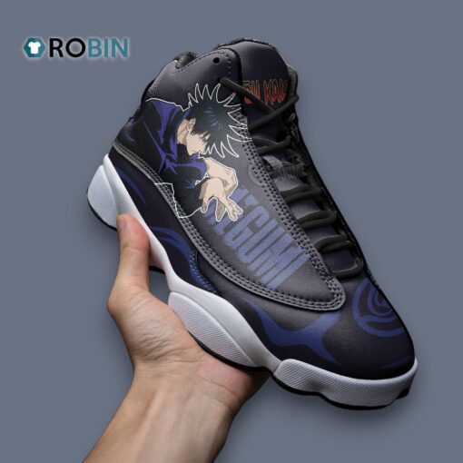 Jordan 13 Sneakers – Megumi Fushiguro Inspired Anime Design