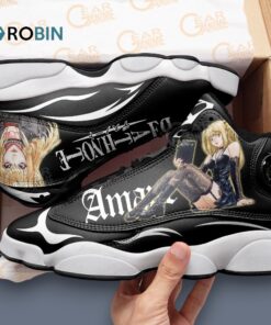 Jordan 13 Sneakers – Misa Amane Inspired Design for Anime Fans