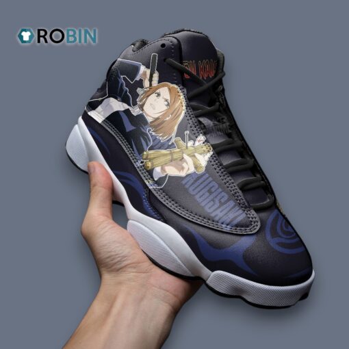 Jordan 13 Sneakers – Nobara Kugisaki Printed Design