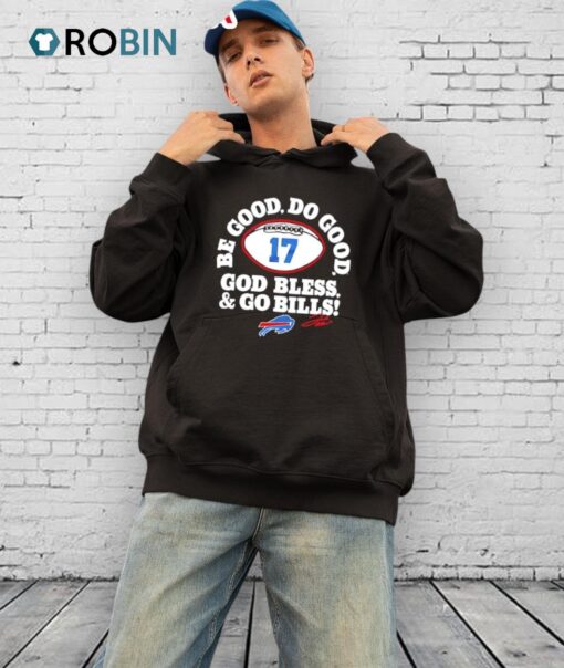 Josh Allen Mvp Speech Closing Quote Be Good Do Good God Bless & Go Bills Shirt