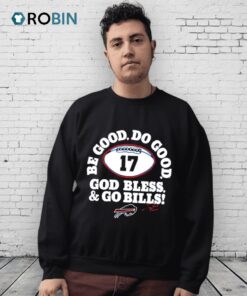 Josh Allen Mvp Speech Closing Quote Be Good Do Good God Bless And Go Bills Shirt