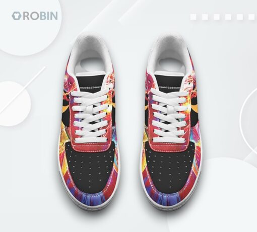 Judas Priest Screaming For Vengeance Air Force 1 Sneakers   Unique Graphic Design
