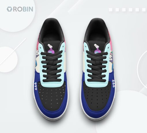 Juice WRLD Death Race For Love Air Force 1 Sneakers   Custom Printed Design
