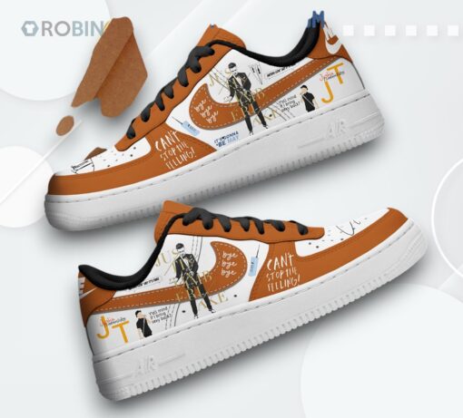 Justin Timberlake Air Force 1 Shoes   Can’t Stop The Feeling Design