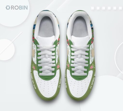 Kacey Musgraves Air Force 1 Shoes   So Other Things Can Glow Design