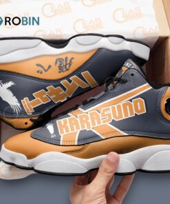 Karasuno Print Jordan 13 Sneakers – Stylish Anime Inspired Footwear