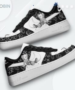 Kaws Inspired Love Print Air Force 1 Sneakers   Unique Design Shoes