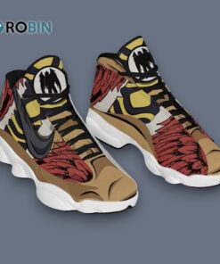 Keigo Takami Hawks Jordan 13 Sneakers – Unique Printed Design