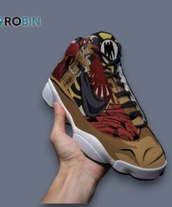 Keigo Takami Jordan 13 Sneakers – Hawks Inspired Printed Design Keigo Takami Jordan 13 Sneakers – Hawks Inspired Printed Design