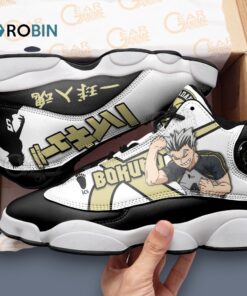 Keiji Akaashi & Kotaro Bokuto Jordan 13 Sneakers – Unique Anime Design