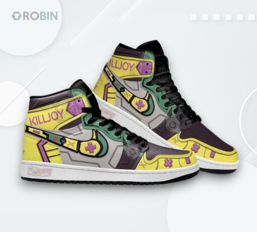 Killjoy Valorant Jordan 1 High – Gamer Sneakers