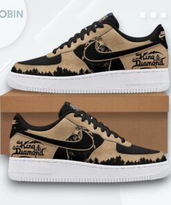 King Diamond Graphic Air Force 1 Sneakers   Unique Design & Style King Diamond Graphic Air Force 1 Sneakers   Unique Design & Style