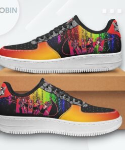 Kiss Rock Band Air Force 1 Shoes   Loving Healing Design for Fans