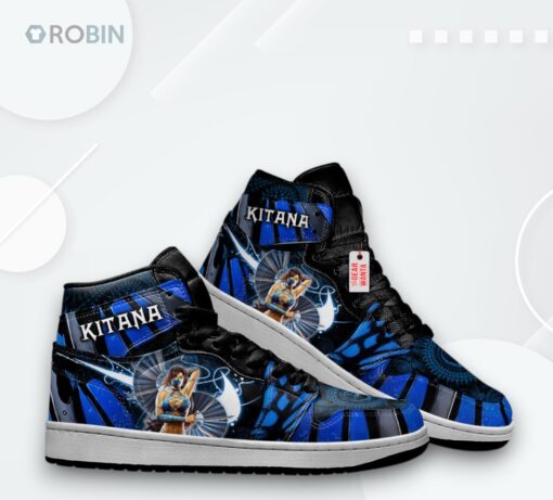 Kitana MK Jordan 1 High – Custom Sneakers