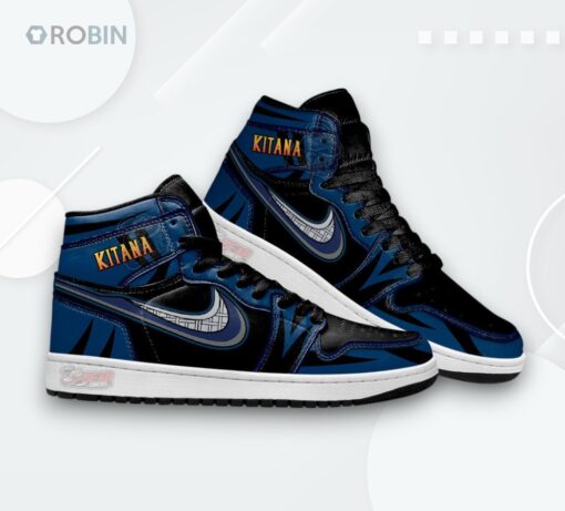 Kitana Mortal Kombat Jordan 1 High – Custom Sneakers