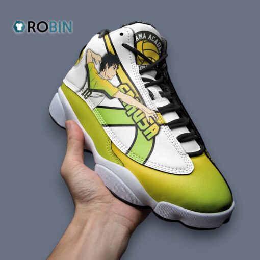 Kiyoomi Sakusa Inspired Jordan 13 Sneakers – Unique Anime Print Design