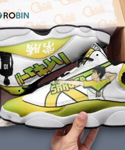 Kiyoomi Sakusa Inspired Jordan 13 Sneakers – Unique Anime Print Design