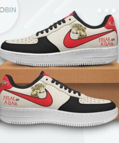Korn Freak On A Leash Graphic Air Force 1 Sneakers   Unique Fan Design Korn Freak On A Leash Graphic Air Force 1 Sneakers   Unique Fan Design
