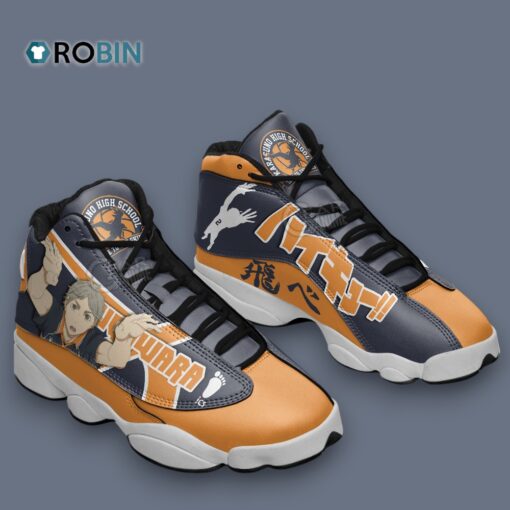 Koushi Sugawara Printed Design Jordan 13 Sneakers – Stylish & Unique Footwear