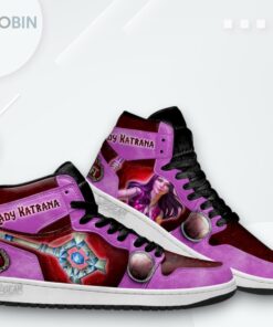 Lady Katrana Jordan 1 High – World of Warcraft WoW Sneakers Lady Katrana Jordan 1 High – World of Warcraft WoW Sneakers