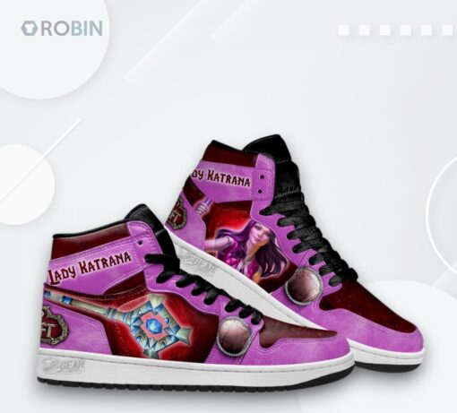 Lady Katrana Jordan 1 High – World of Warcraft WoW Sneakers