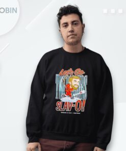 Let’s Go Slav O Two Roosters Ice Cream X Jaccob Slavin Shirt Let’s Go Slav O Two Roosters Ice Cream X Jaccob Slavin Shirt