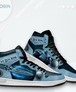 Lich King Jordan 1 High – Warcraft Sneakers