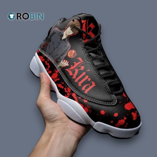 Light Yagami Inspired Jordan 13 Sneakers – Unique Anime Design Footwear