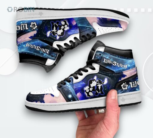 Lilo & Stitch Jordan 1 High – Custom Anime Sneakers