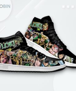 Loki Avenger Jordan 1 High – Custom Sneakers Loki Avenger Jordan 1 High – Custom Sneakers