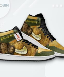 Lord of the Rings Custom Jordan 1 High – Character Design Sneakers Lord of the Rings Custom Jordan 1 High – Character Design Sneakers