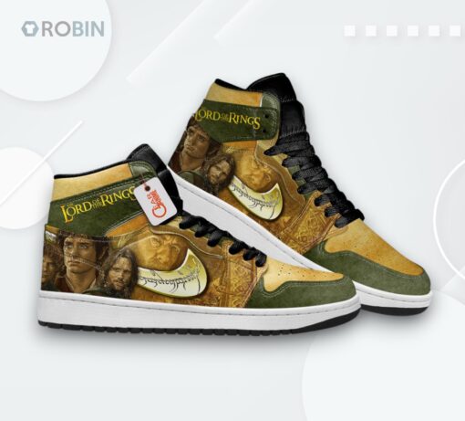 Lord of the Rings Custom Jordan 1 High – Character Design Sneakers