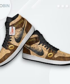 Lord of the Rings Jordan 1 High – Custom LOTR Sneakers Lord of the Rings Jordan 1 High – Custom LOTR Sneakers